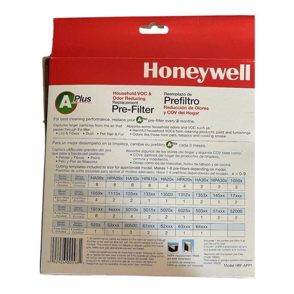 NIB Honeywell replacement Pre-Filter - Picture 3 of 3